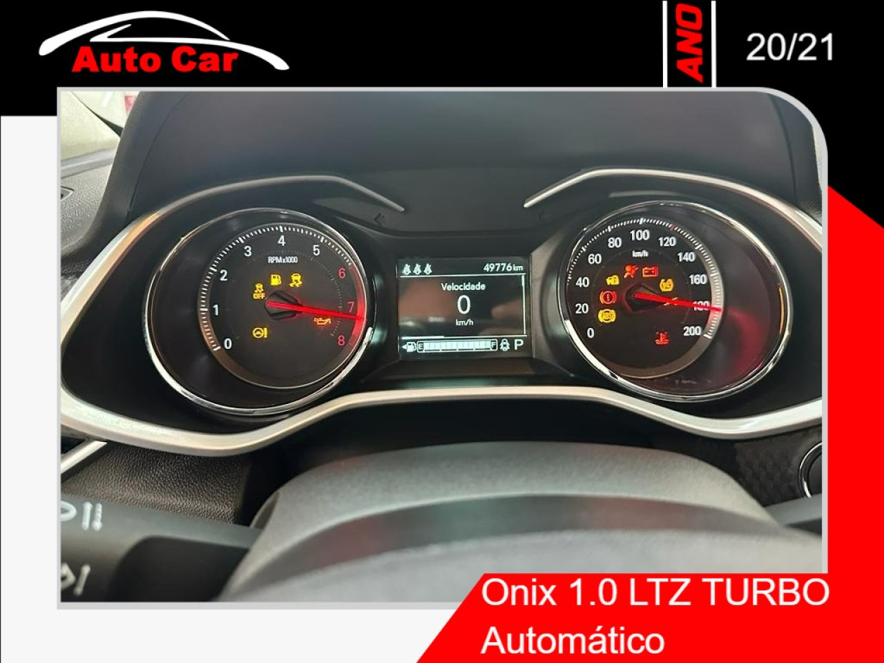Onix Hatch 1.0 4P FLEX LTZ TURBO AUTOMÁTICO