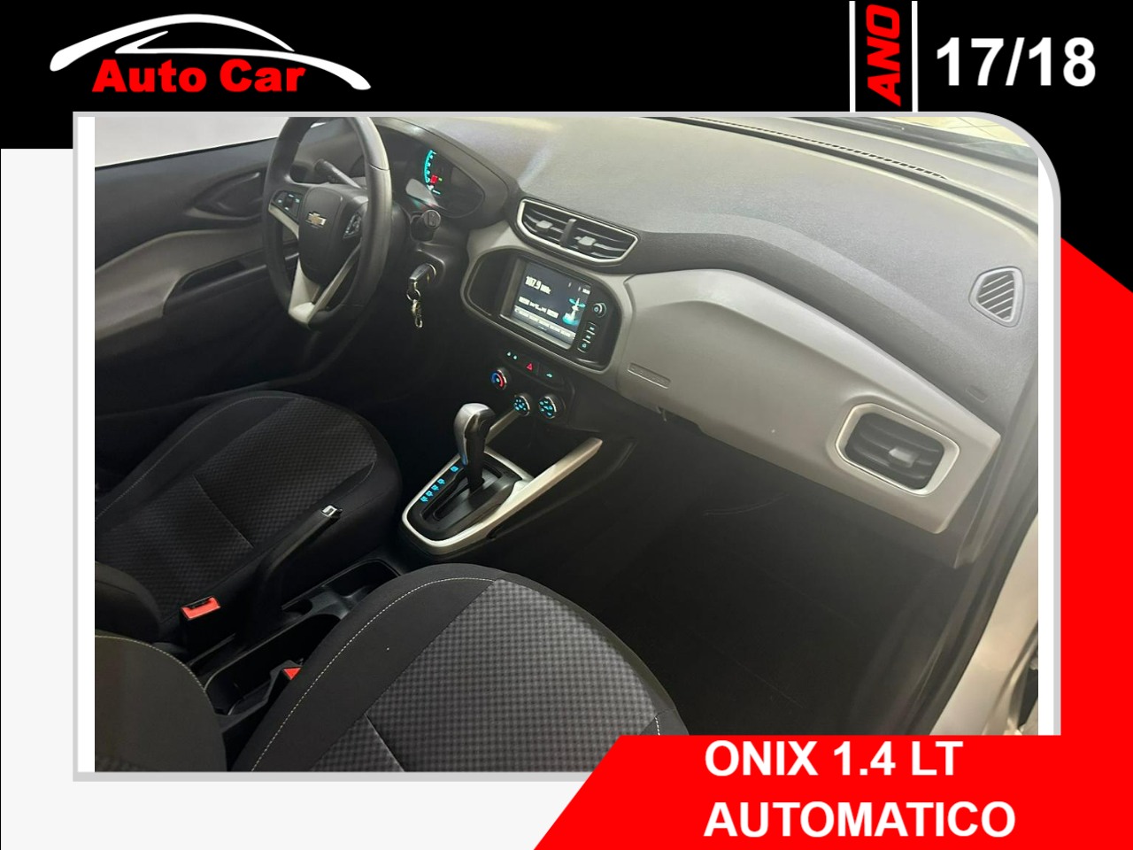 Onix Hatch 1.4 4P FLEX LT AUTOMÁTICO
